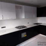 Кухня черно — белая