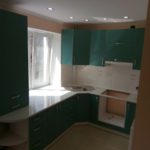 Кухня бирюзовая