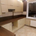 Угловая кухня МДФ пленка