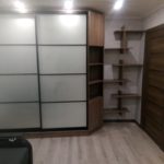 Шкаф купе бронза + сатин