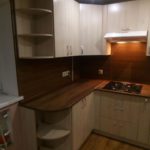 Кухня с стеновой панелью 2